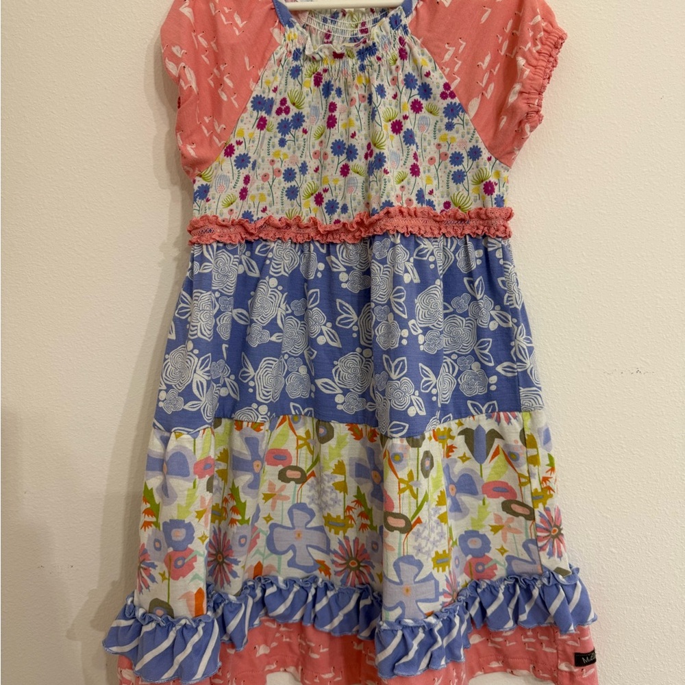 Matilda Jane Pink and Blue Floral Kids Pajamas